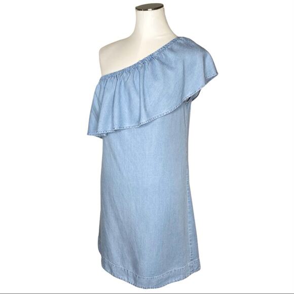 7 for All Mankind One Shoulder Dress size Small - Picture 5 of 13